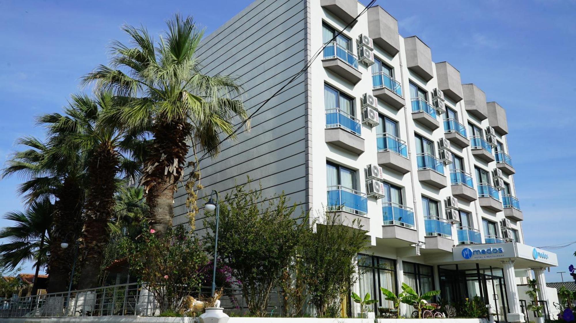 Medos Beach Hotel Kusadasi Bagian luar foto